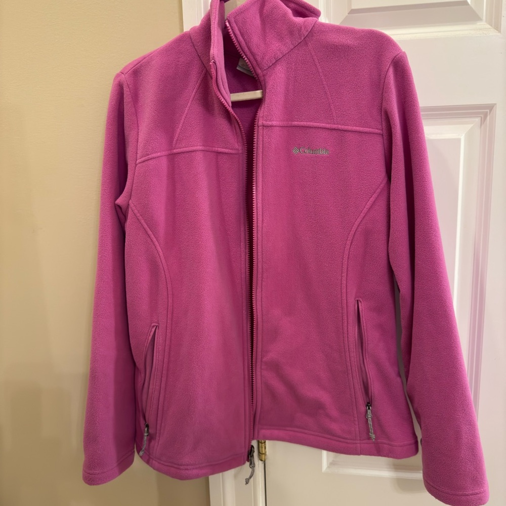 Columbia Pink Fleece Jacket